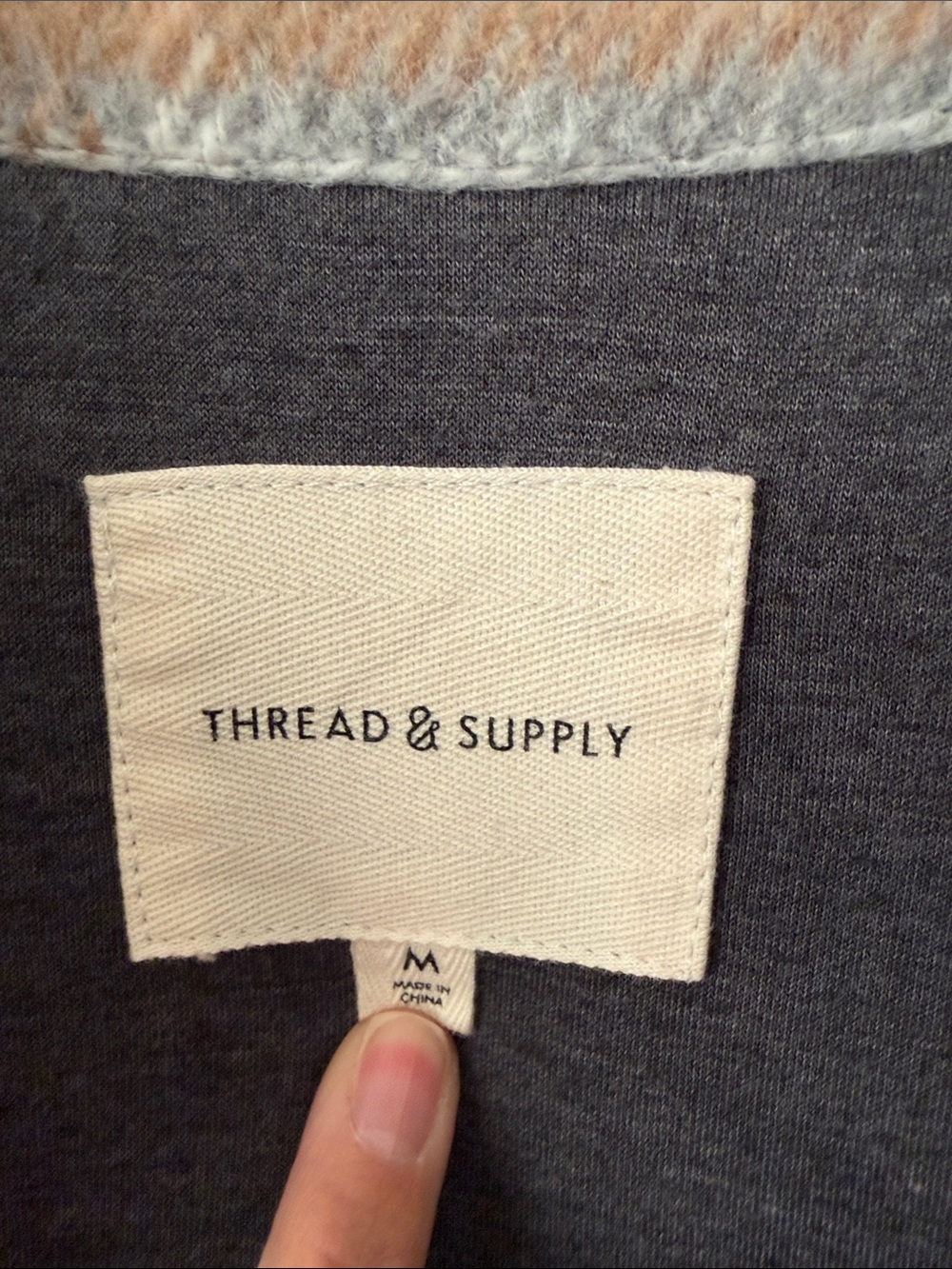 Thread & Supply shacket with side pockets - Picture 3 of 5